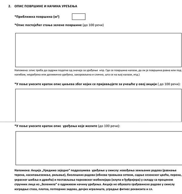 Nastavlja se akcija  "Uredimo zajedno" za lepši prostor oko vaše zgrade