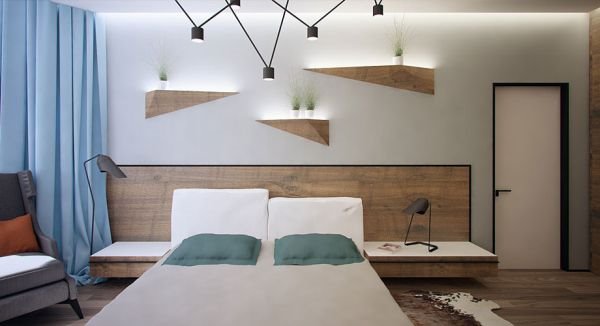 Divan porodičan stan u nijansama prirode