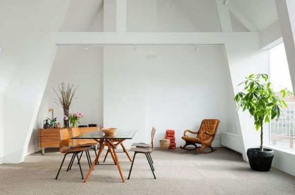Moderno potkrovlje u Amsterdamu: renoviranjem do više prostora i dnevnog svetla