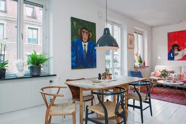 Realni enterijeri: kako urediti mladalačku oazu od 40 kvadrata sa nasleđenim nameštajem