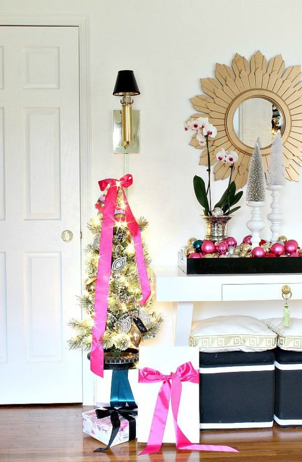 Novogodišnji enterijeri 2015: ukrasite dom najlepšim nijansama ružičaste i plave