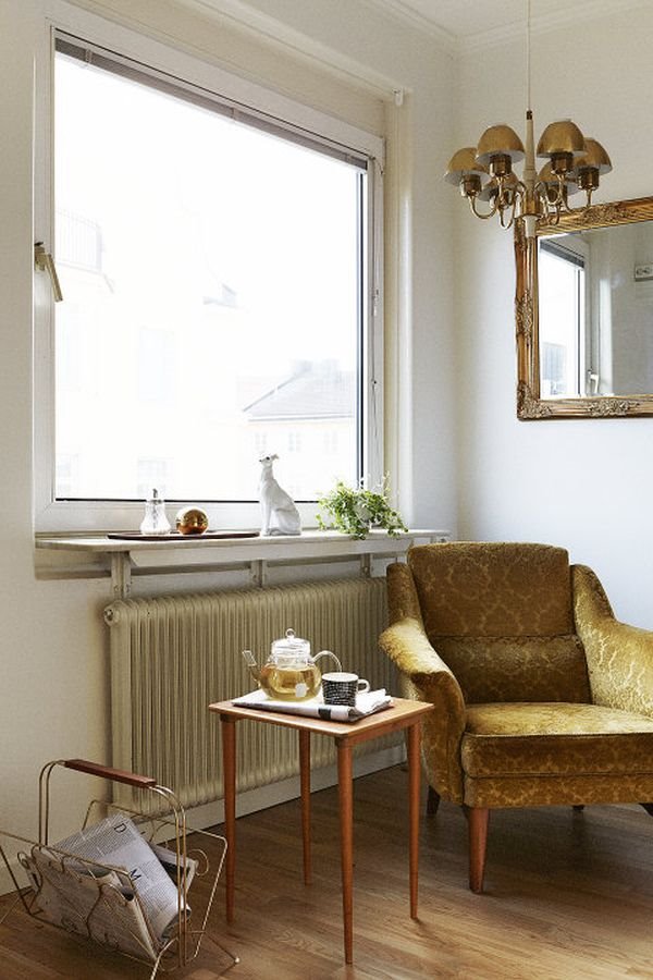 Skandinavski dizajn: vrlo jednostavan i udoban stan od 35 kvadrata