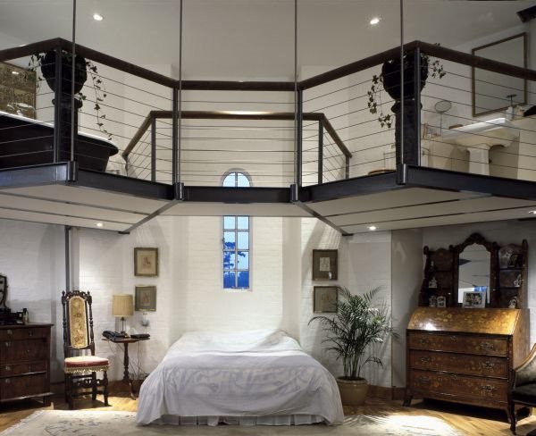 Prostor za rad i spavanje: 15 ideja za galerije sa ogradom (FOTO)