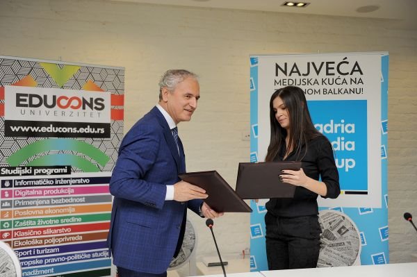 Adria Media Grupa pokreće projektno studiranje u saradnji sa Univerzitetom EDUCONS (FOTO)