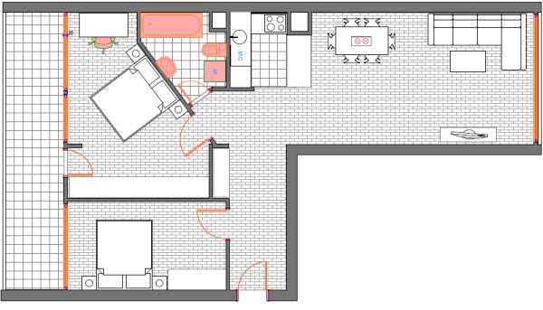 Saveti stručnjaka za uređenje stana: kako rešiti nepovoljan raspored u velikom prostoru