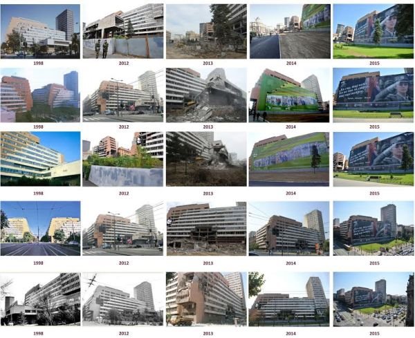 Ko je lepotica u uniformi na bilbordu zgrade Generalštaba u Beogradu (FOTO)