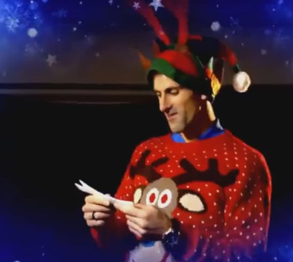 Najsmešniji irvas osvaja Srbiju i ceo svet: ovako vam Novak Đoković želi srećne praznike! (FOTO + VIDEO)