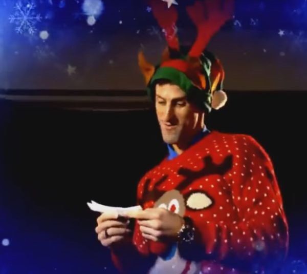 Najsmešniji irvas osvaja Srbiju i ceo svet: ovako vam Novak Đoković želi srećne praznike! (FOTO + VIDEO)