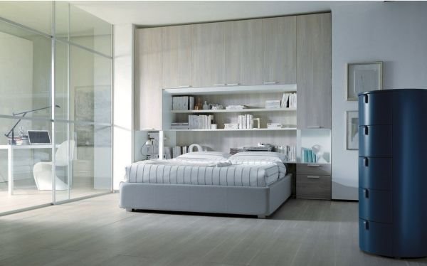 Zanimljive ideje za udobnu spavaću sobu: idealan krevet za male stanove