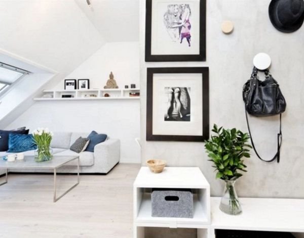 Inspiracija za uređivanje potkrovlja: ideje za moderan i funkcionalan stan od 37 kvadrata pod kosim krovom (FOTO)