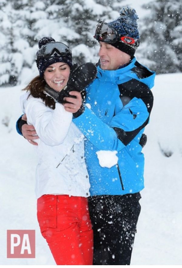 Kraljevski godišnji odmor u francuskim Alpima: Kejt Midlton i princ Vilijam objavili fotografije sa porodičnog skijanja (FOTO)