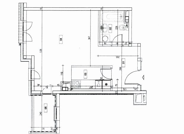 Saveti stručnjaka: kako urediti jednosoban stan tako da se zakloni krevet i izdvoji deo za spavanje (SKICA)