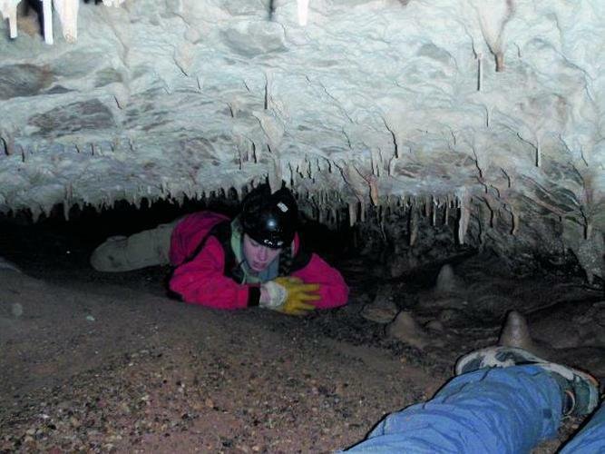 Uživam u miru i tišini pećine