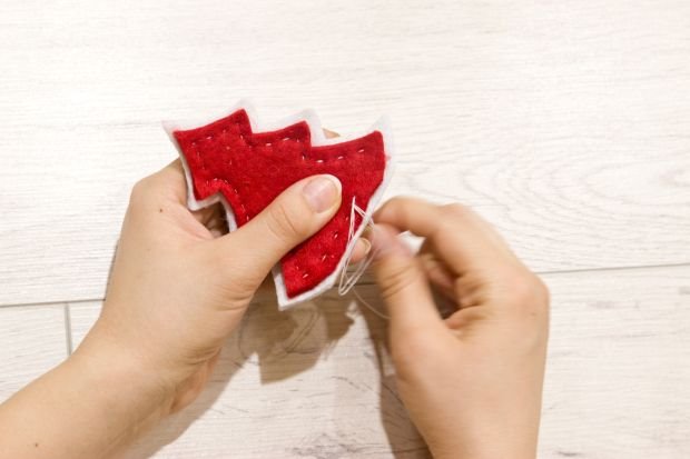 Novogodišnja jelka Mišel Fajfer bez ukrasa