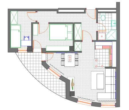 Premeštanjem kupatila do boljeg rasporeda