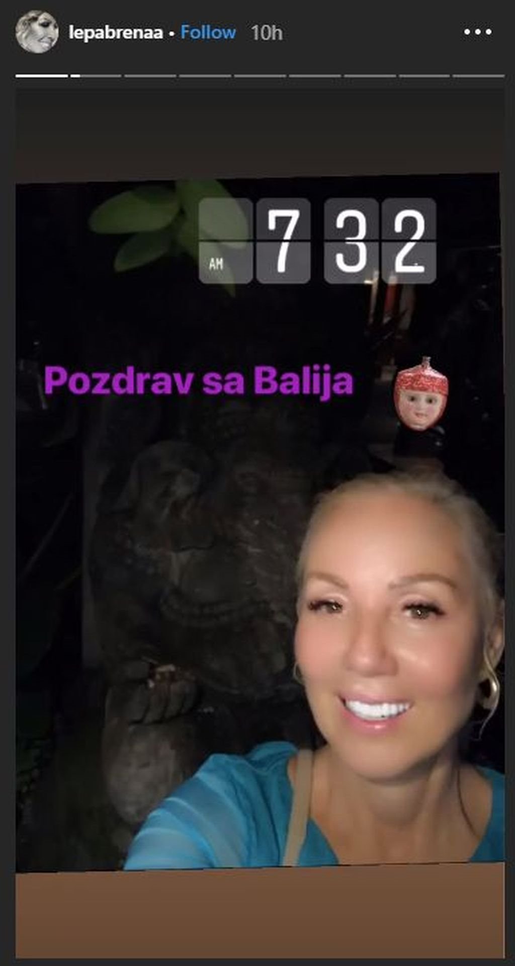 LEPA BRENA NA RAJSKOM OSTRVU: porodica Živojinović pobegla od zime, a egzotične slike oduševile Instagram (FOTO)