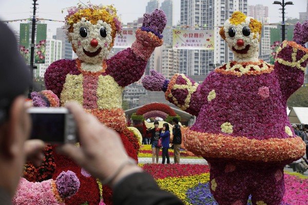 Cvetni spektakl u Hong Kongu