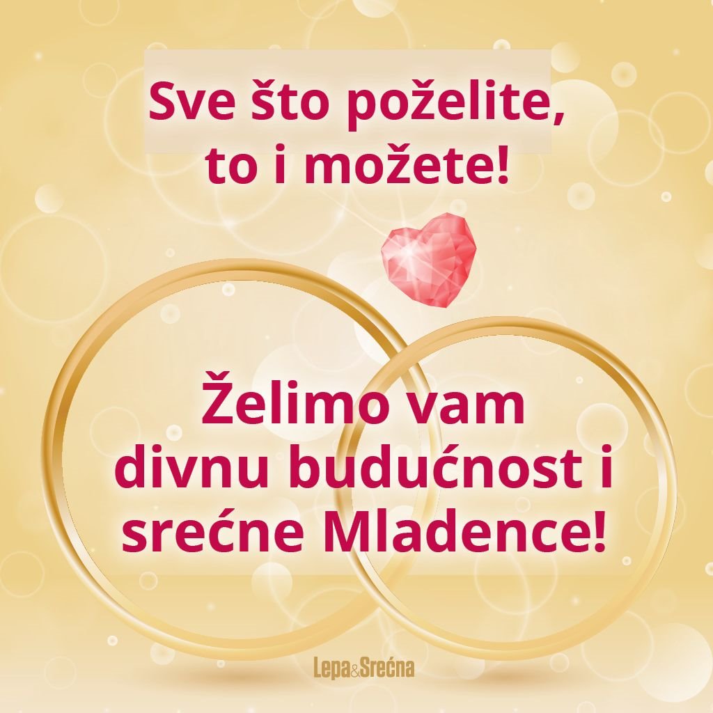 Čestitke za Mladence