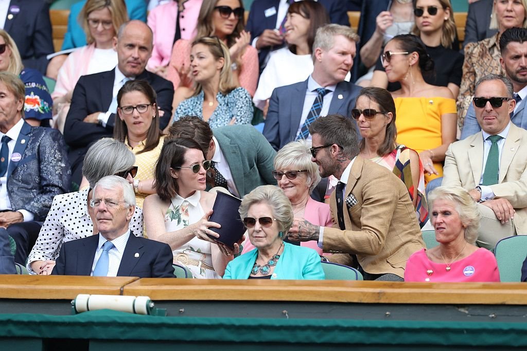 NAJZGODNIJI MUŠKARAC NA VIMBLDONU: Dejvid Bekam (44) pokazao kako se nosi sportsko odelo sa stilom (FOTO)