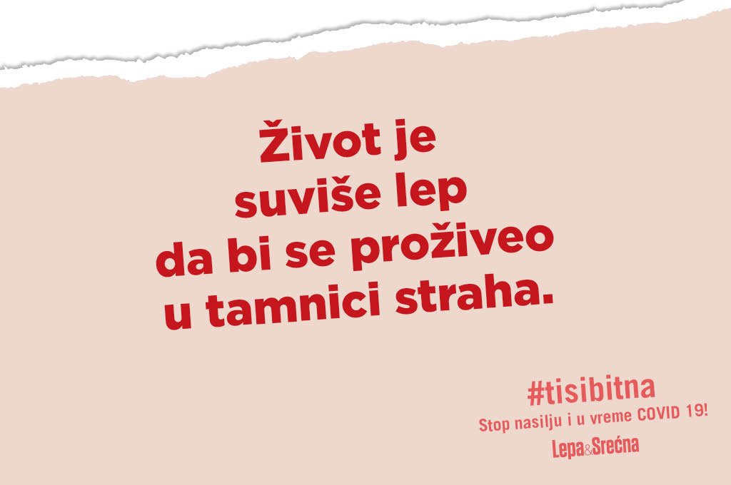 NEKA SVAKA ŽENA ZNA #TISIBITNA: 10 poruka ohrabrenja svim žrtvama porodičnog nasilja (FOTO)