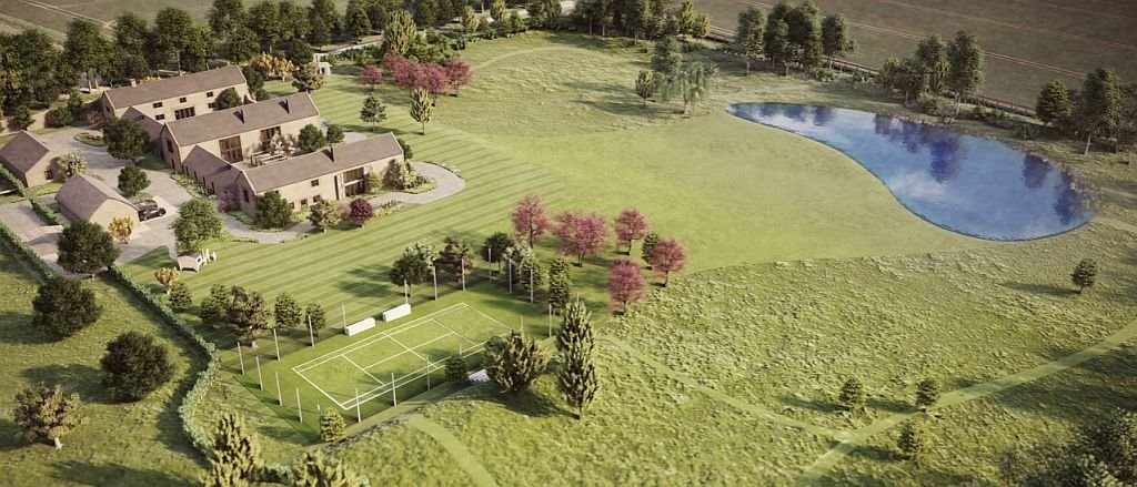 VIKTORIJA I DEJVID BEKAM PRAVE OGROMNO JEZERO NA IMANJU: komšije besne zbog "ružnog oblika", pogledajte skicu i plan gradnje (FOTO)