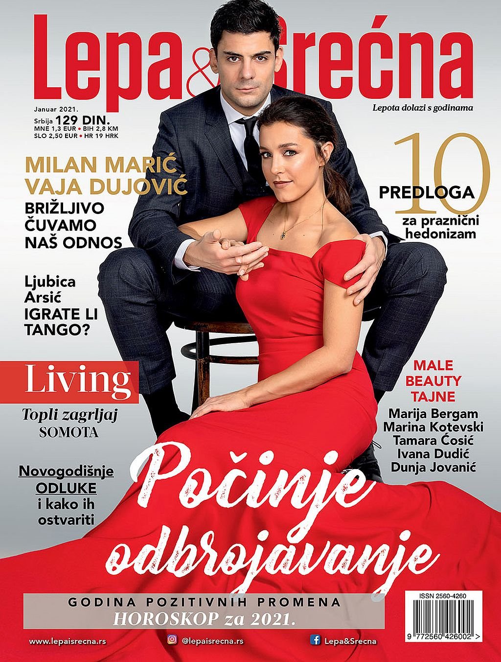 novi broj magazina lepa i srecna januar 2020 milan maric vaja dujovic