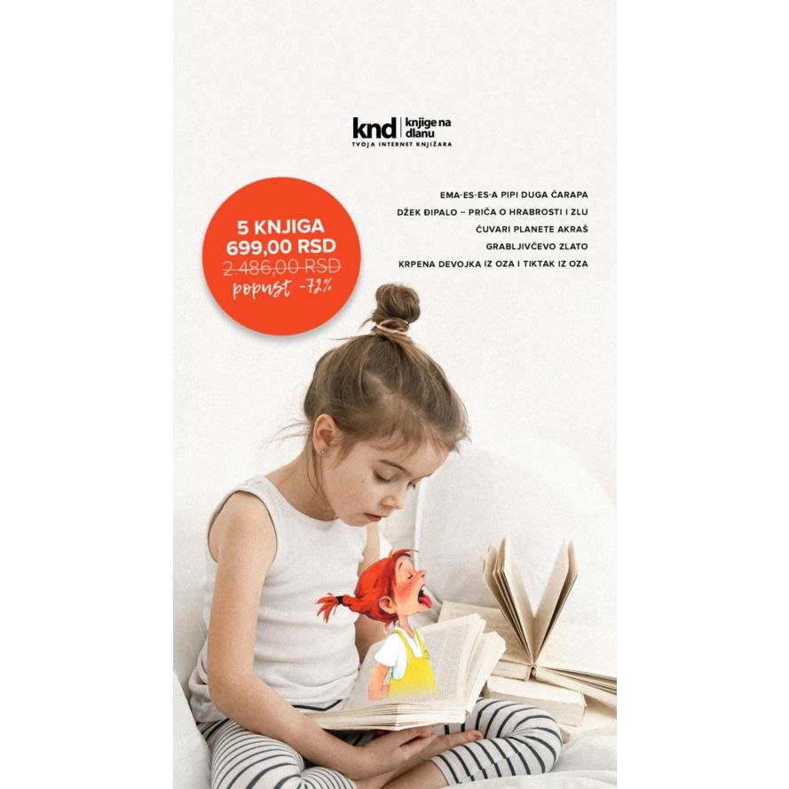 Komplet knjiga za decu