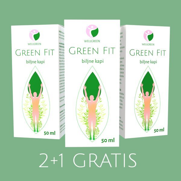Green Fit biljne kapi za mršavljenje