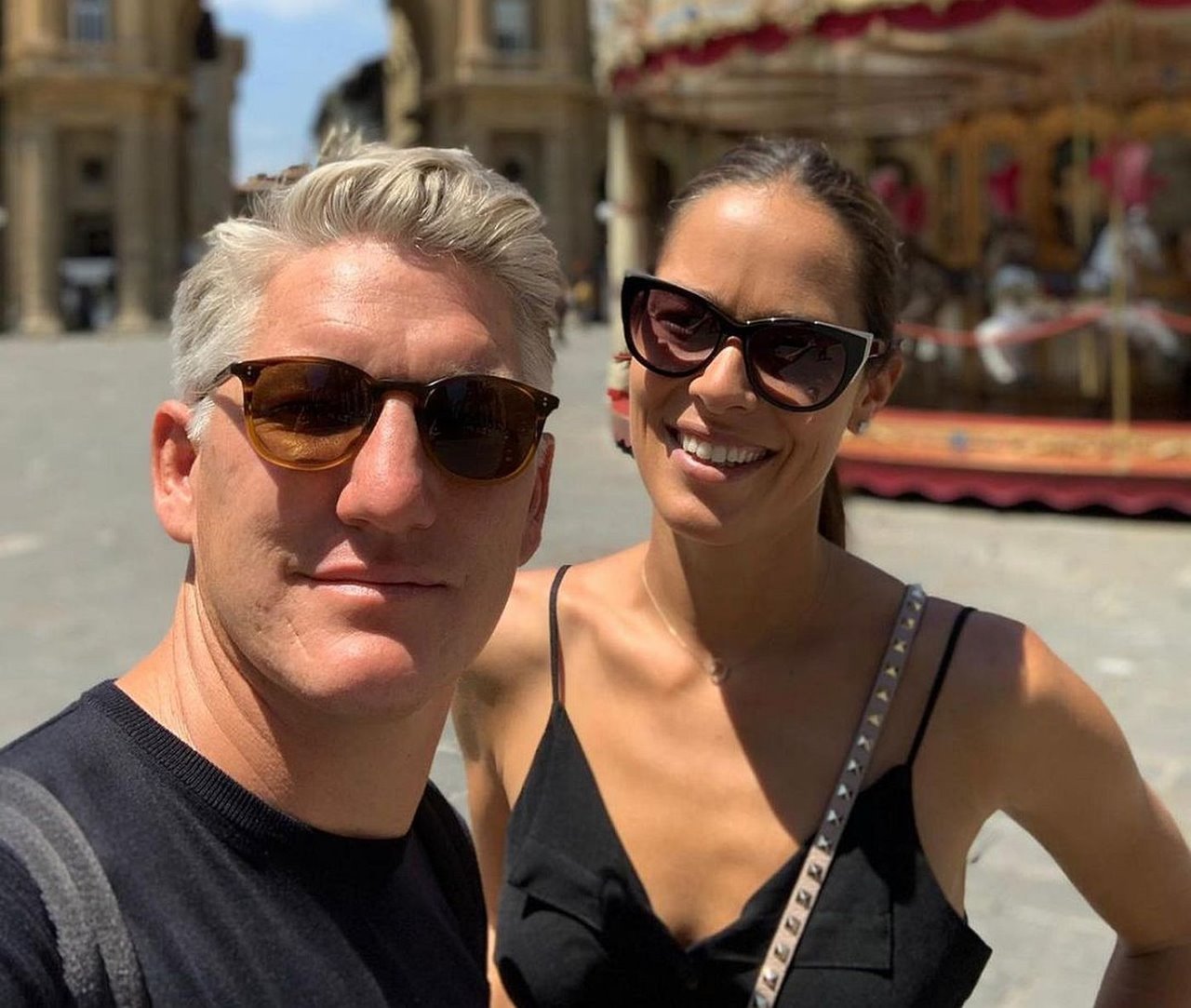 Ana Ivanović i Bastijan Švajnštajger