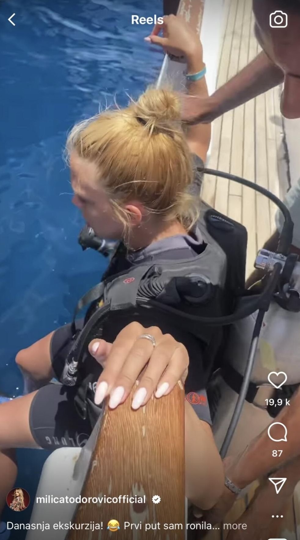 milica todorovic u egiptu roni