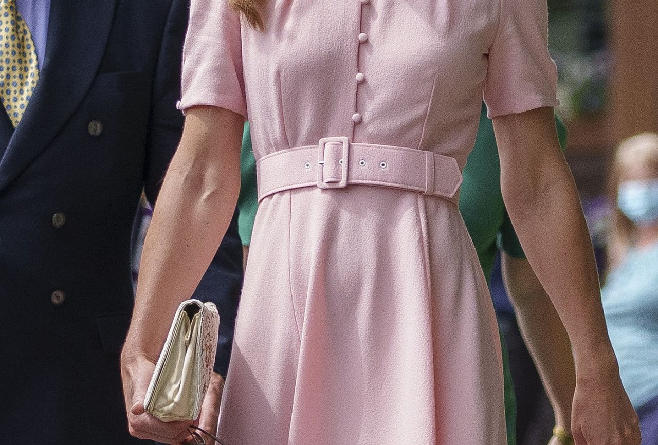 kejt midlton roze haljina vimbldon