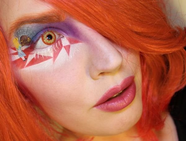 Umetnička dela na očnim kapcima