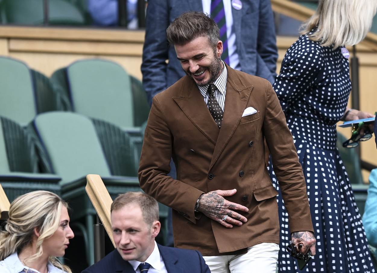 Dejvid Bekam na Vimbldonu