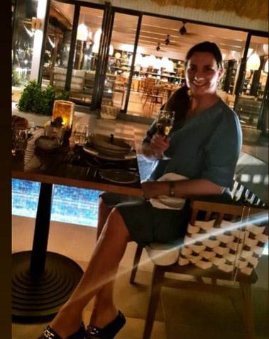 Milica Milša i Žarko Jokanović na odmoru