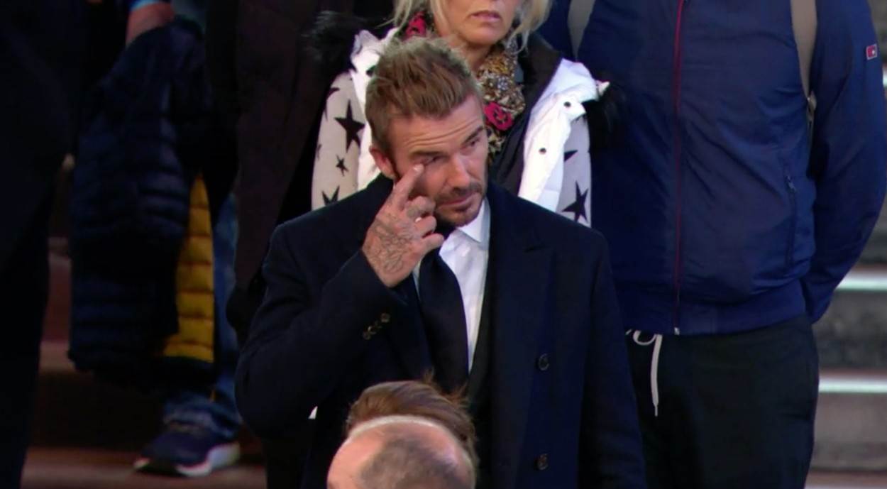 Dejvid Bekam se oprostio od kraljice