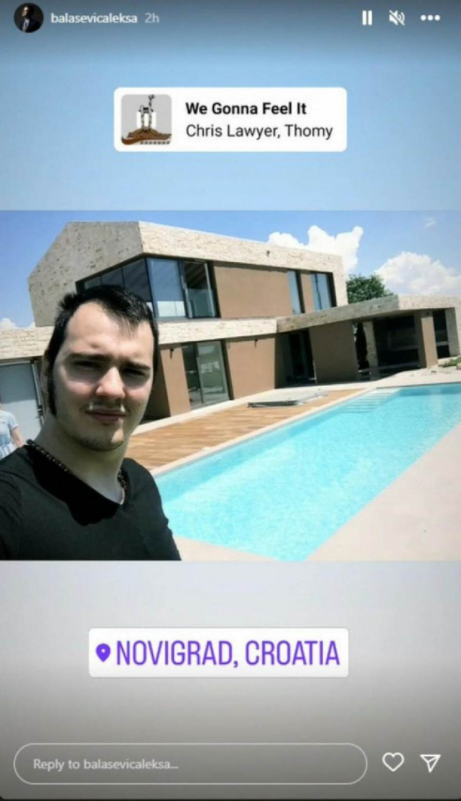 Vila porodice Balašević u Istri