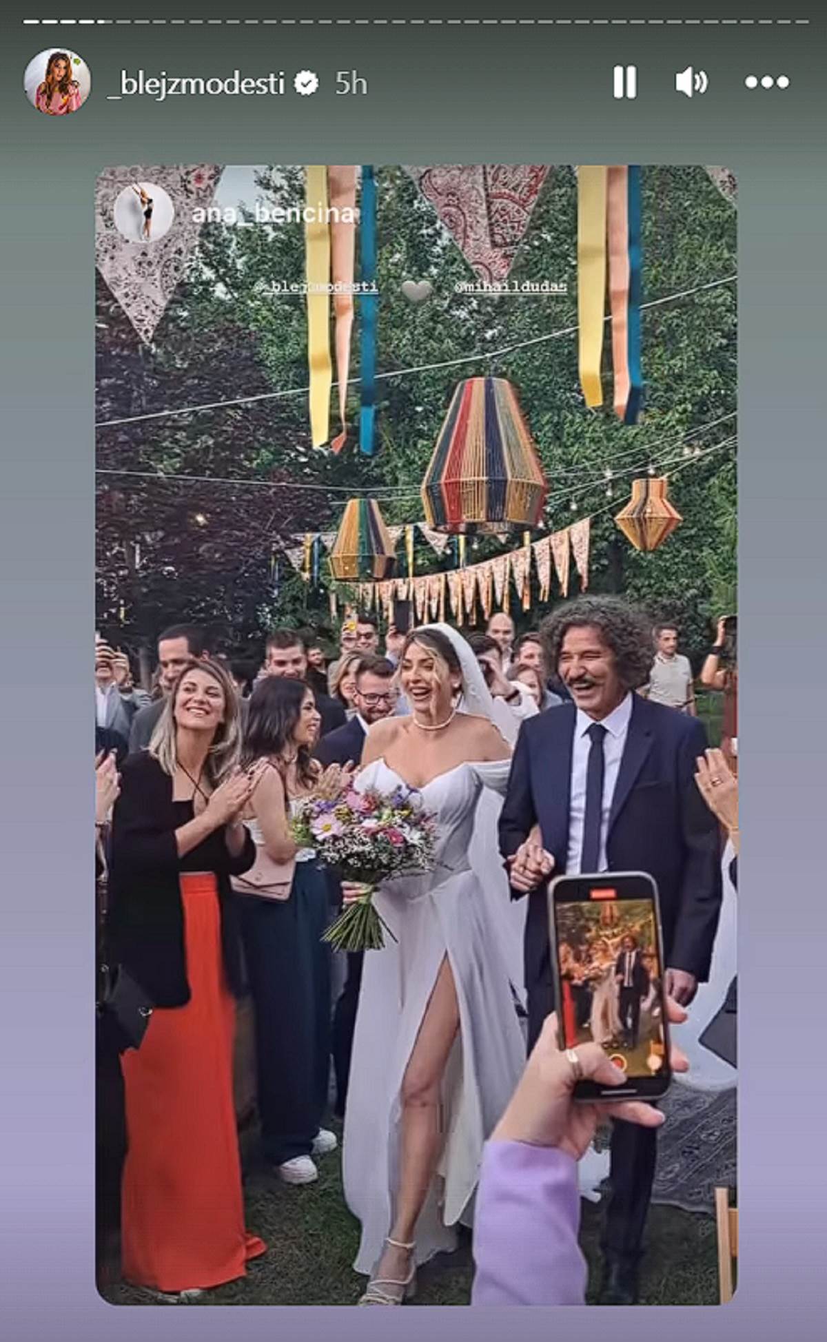 Anđela Jovanović i Mihail Dudaš - venčanje