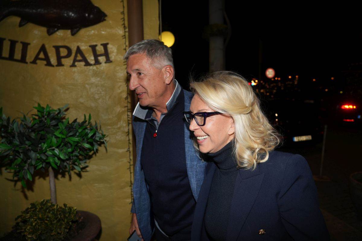 Vasilije Jeremić sa suprugom