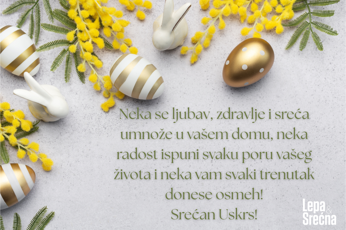 Uskršnje čestitke sa slikom