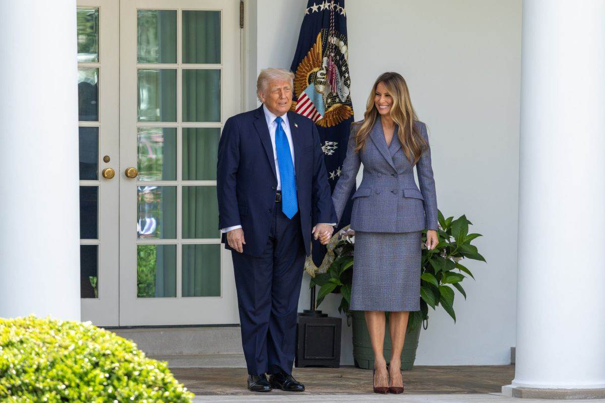 Melanija i Donald Tremp