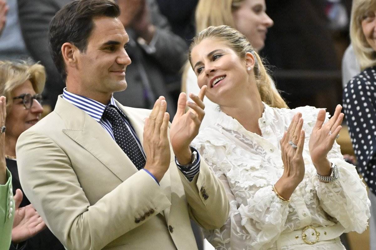 Mirka i Rodžer Federer