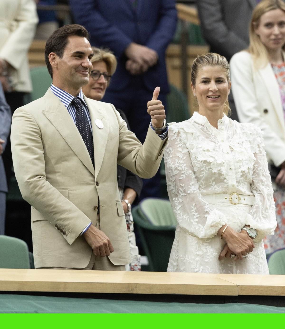 Mirka i Rodžer Federer
