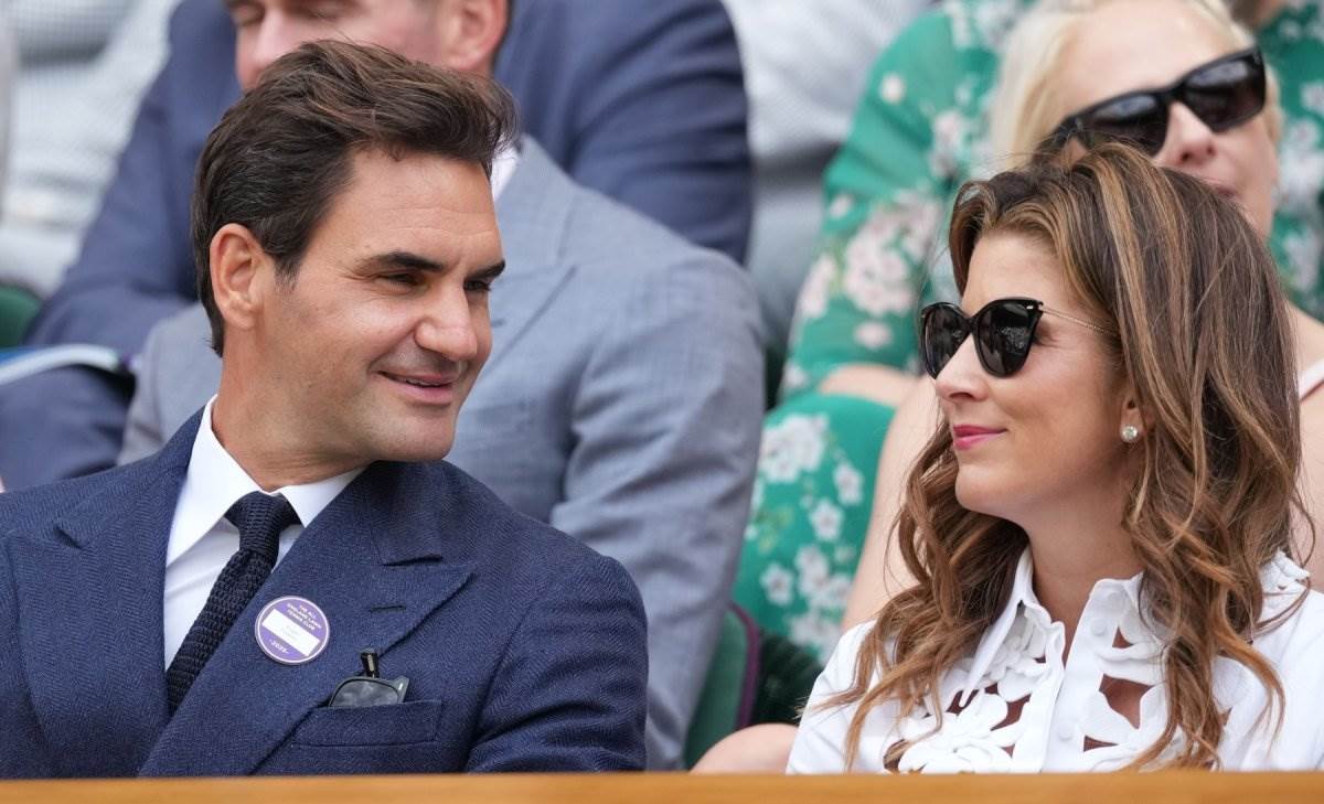 Mirka i Rodžer Federer