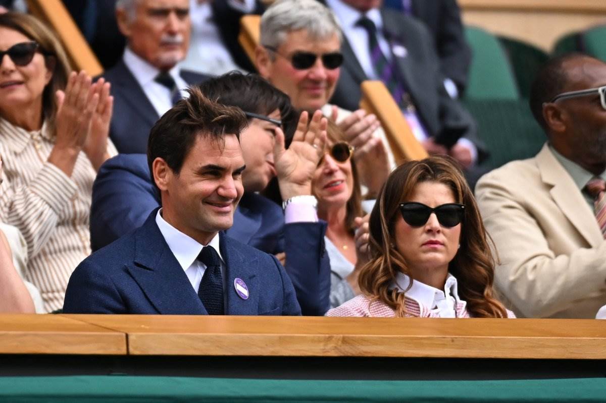 Mirka i Rodžer Federer