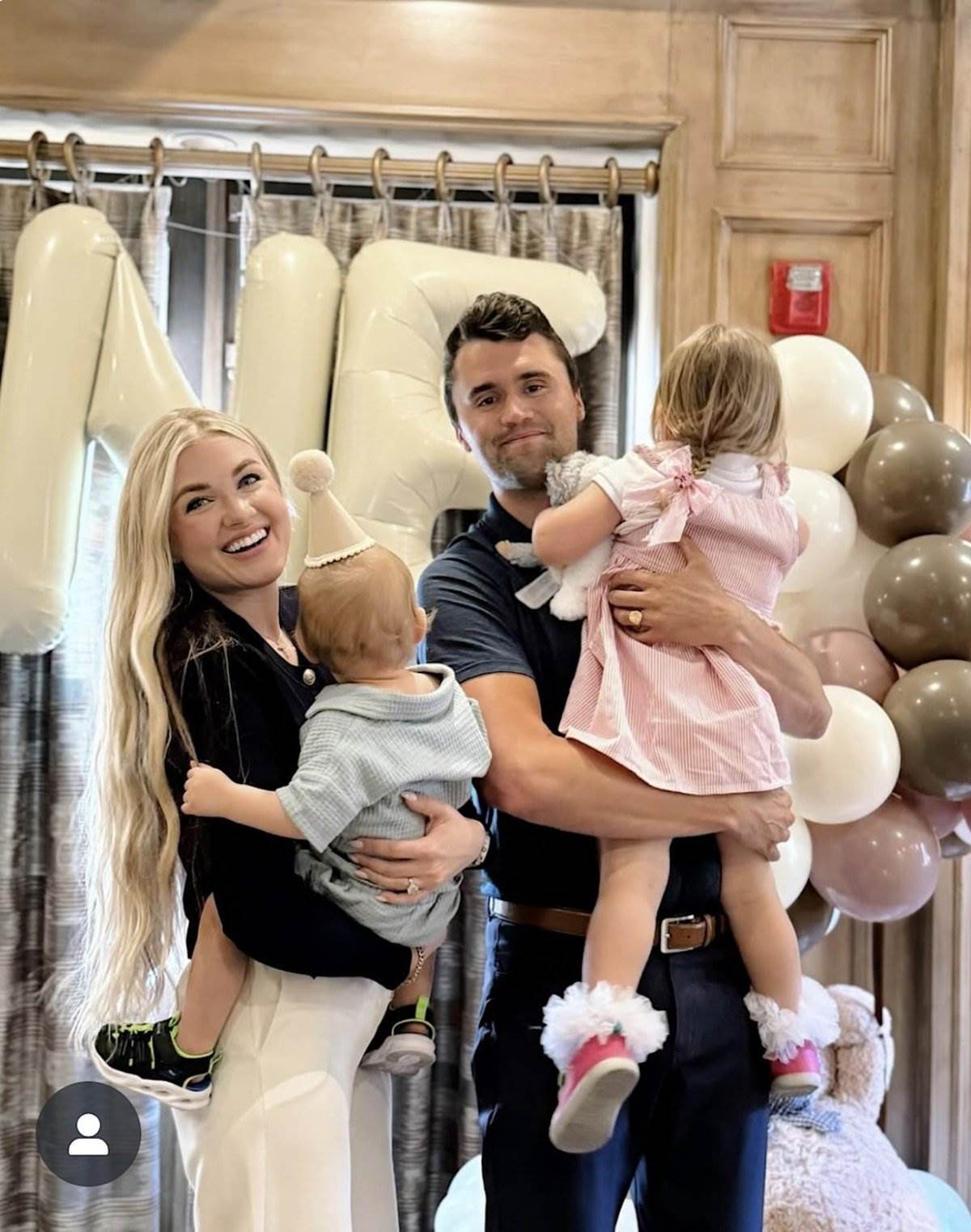 Čarli Kirk i Erika Lej Francve