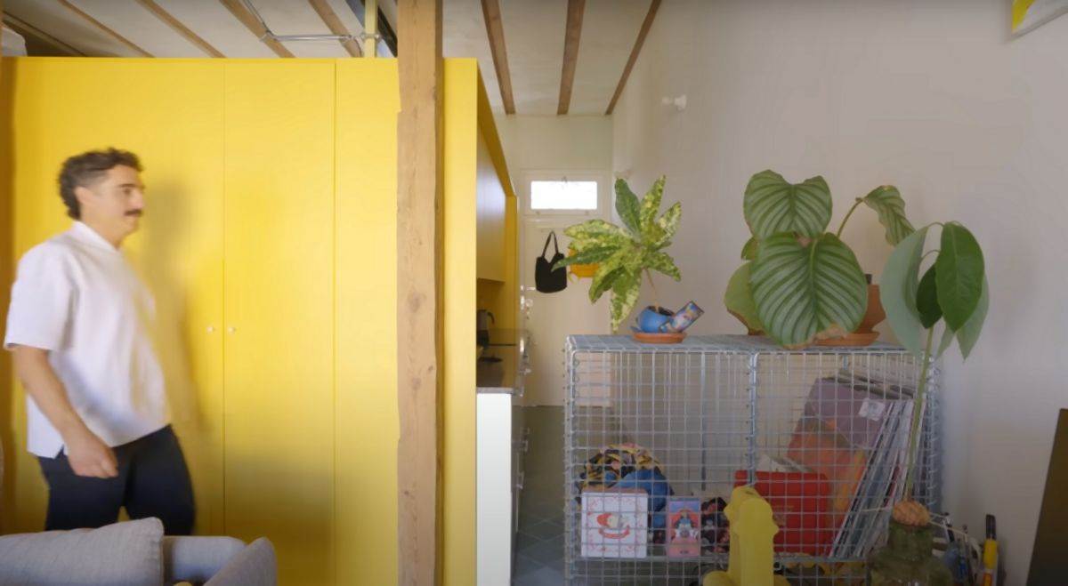 Mali stan od 40 kvadrata bez pregradnih zidova