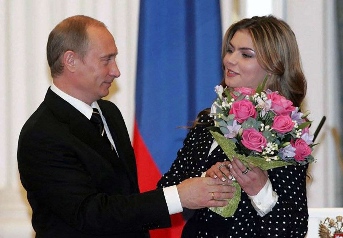 Alina Kabajeva i Vladimir Putin
