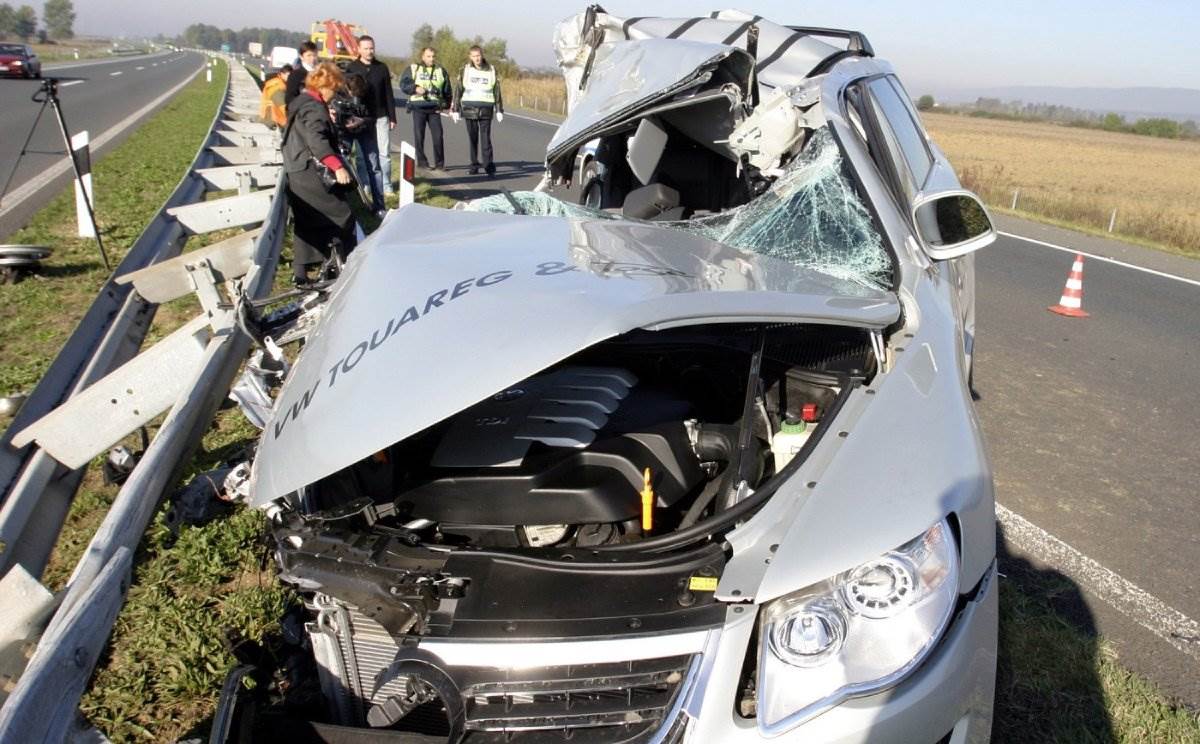 Auto u kom je stradao Toše Proeski