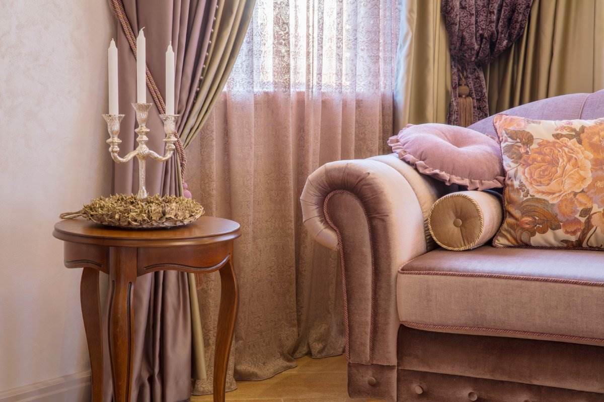 Zavese u dnevnoj sobi