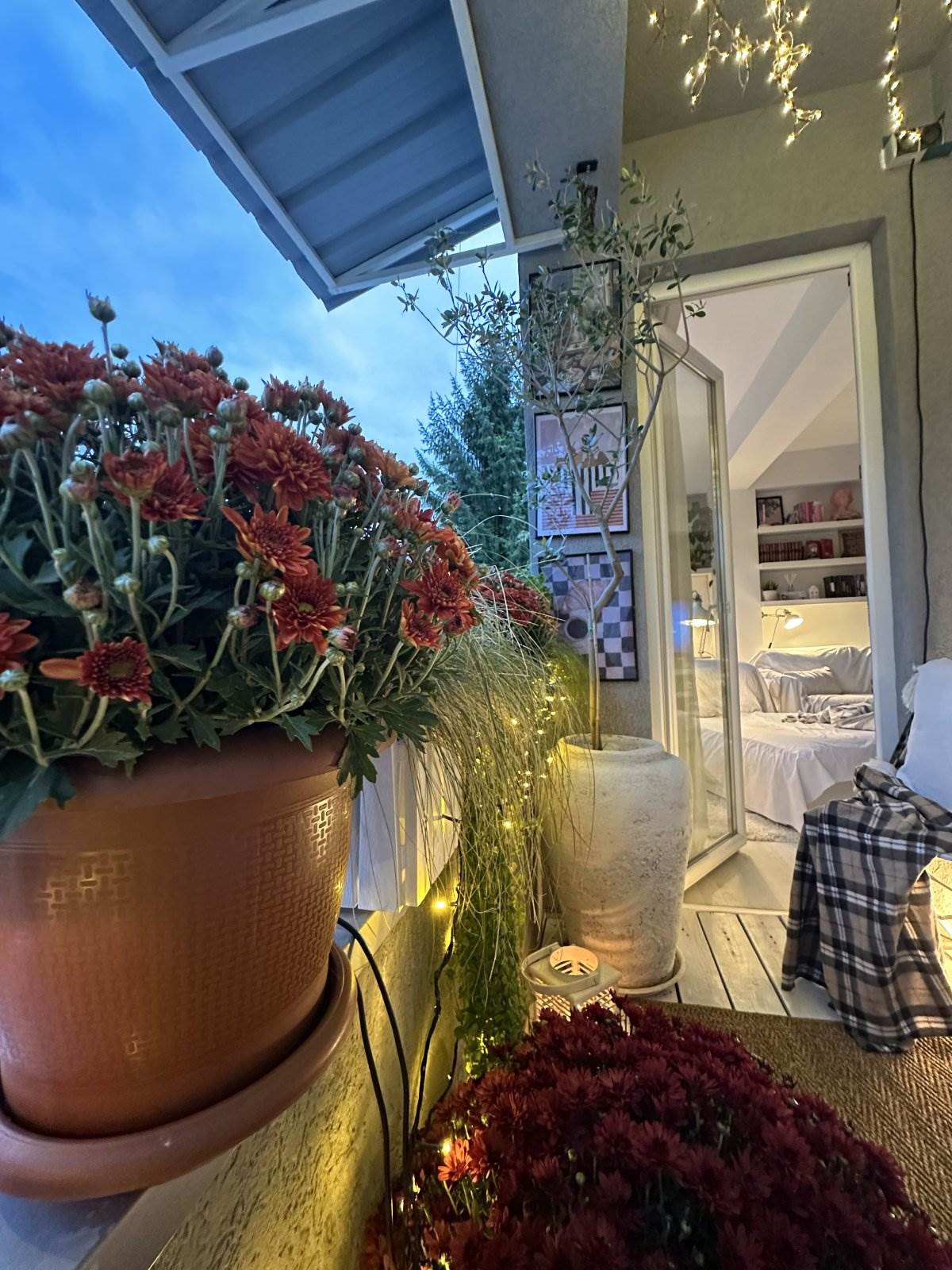 Cvetanka Belički iz Makedonije, jesenja terasa